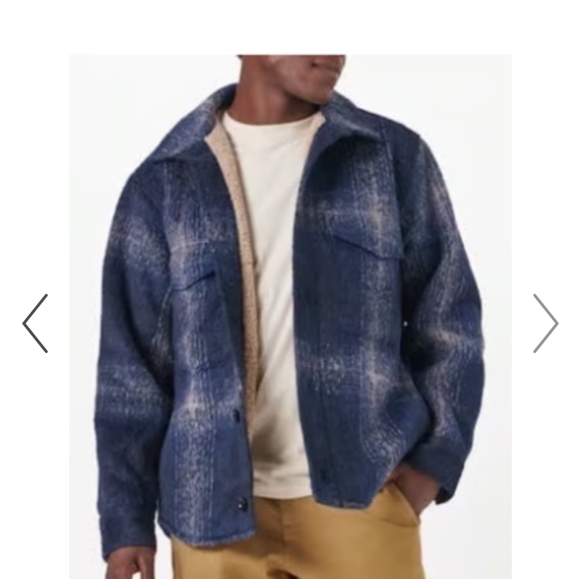 Abercrombie & Fitch Sherpa Lined Shirt Jacket Sz.XS NWT - Picture 1 of 13